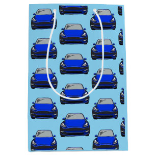 Blått elektriskt Fordon SUV-fack för bilparkering