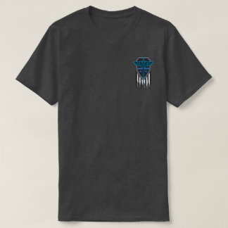Blått eller så finns det ingen som kan hjälpa dig. t shirt