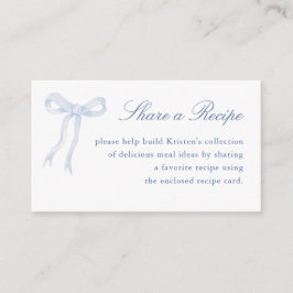 Blått fält - Gifter sig Möhippa, recept Tilläggskort