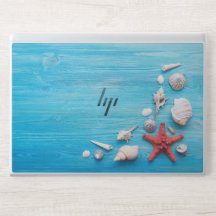 Blått färg liggande havsvy