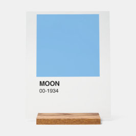 Blått Färg Måne Sång - Klar bakgrund