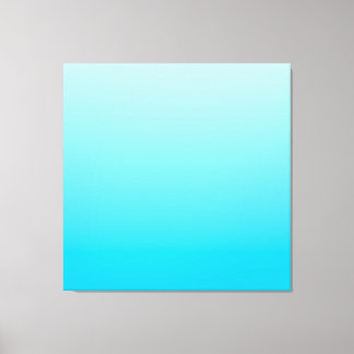 Blått färg-övertoningsbakgrund canvastryck