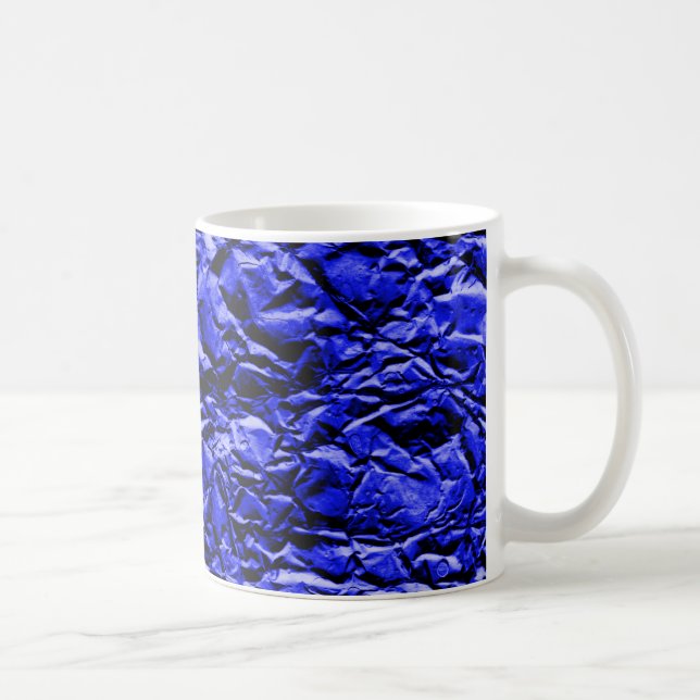 Blått folie #2 kaffemugg (Höger)