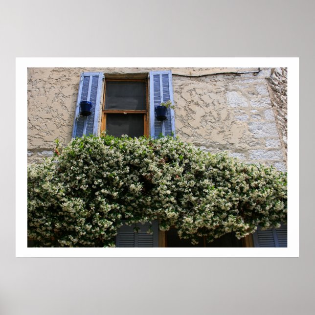 Blått fönster poster (Framsidan)