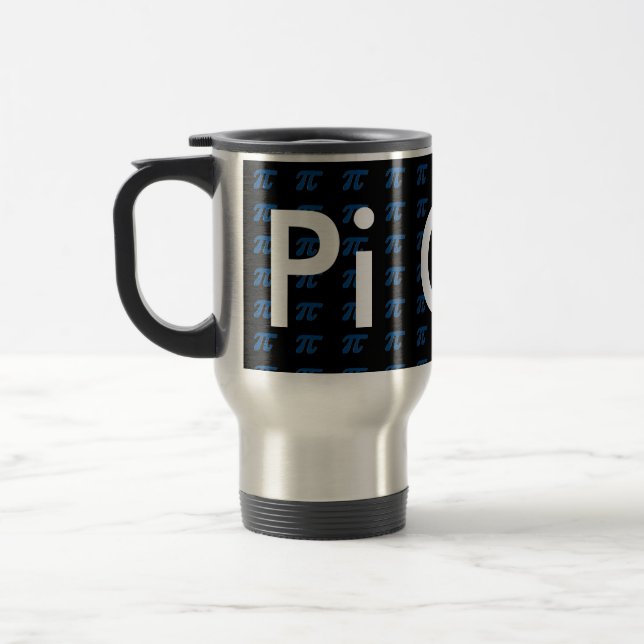 Blått för kaffe för Pi-grabbpendlare rånar Resemugg (Vänster)