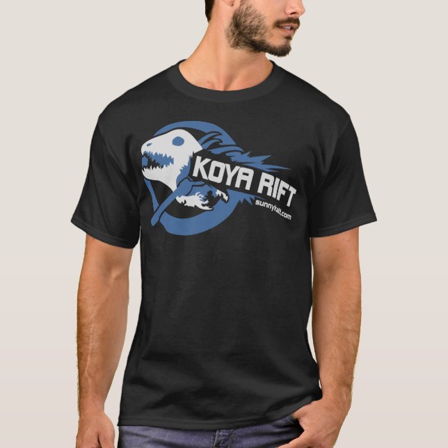 Blått för Koya klyfta (G2) (mörk) Tröja (Framsida)