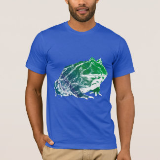 Blått för Pacman grodaskjorta Tee