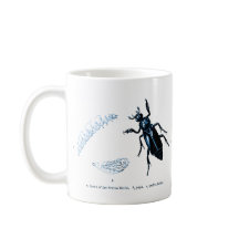 Blått för skalbagge | för Sexton för vintageinsekt