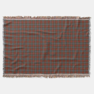 Blått för Tartan för klanFraser reproduktion oc Mysfilt