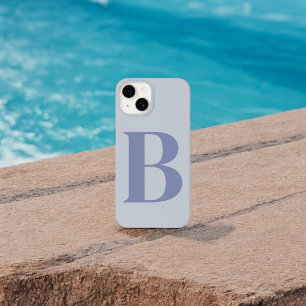 Blått, första Personligen i Namn, Monogram design