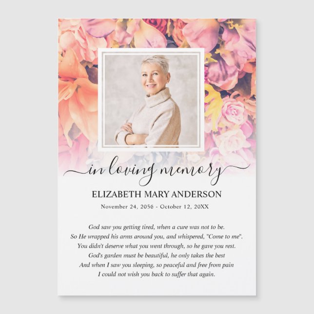 Blått fotosympati - glidkort (Framsida)