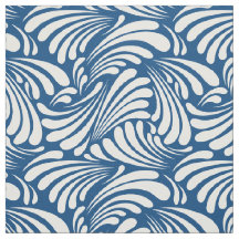 Blått från Art nouveau mörk