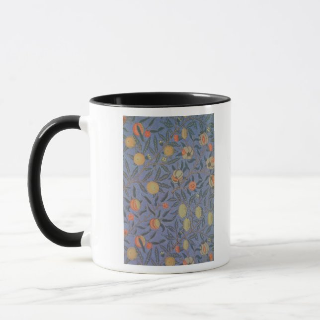 Blått Fruit eller "Pomegranate Mugg (Vänster)