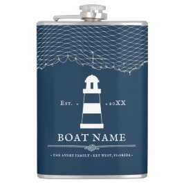 Blått fyr för Nautisk Personlig Boat Fickplunta