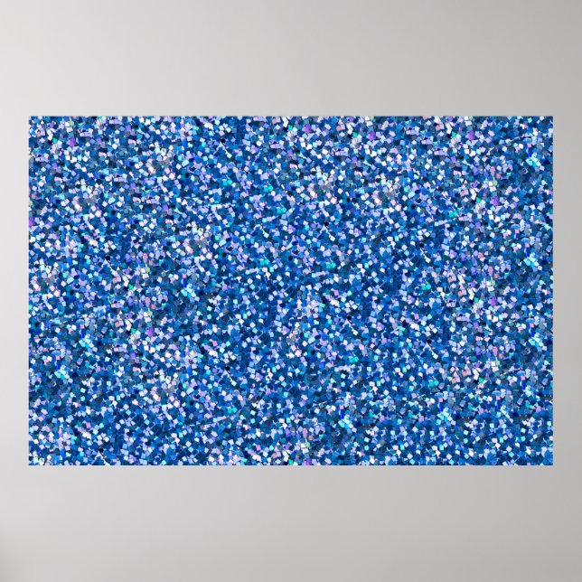 Blått glitter-bakgrund. Bakgrund fylld med sh Poster (Framsidan)