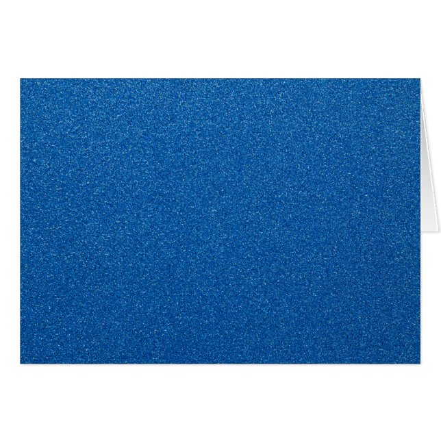 Blått Glitter, Gnistra, Glitter-bakgrund Hälsningskort (Framsidan Horizontal)