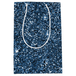 Blått Gnistra Glitter-papper