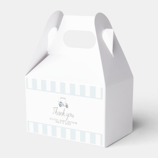 Blått golvkartonger presentaskar (Framsidan Sidan)