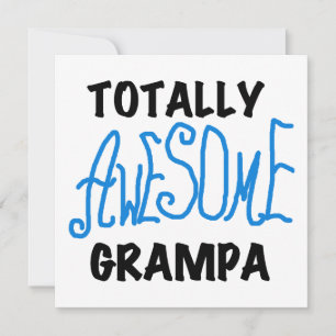 Blått Grampa T-shirts och gåvor av totalt Fantasti