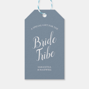 Blått Grått Bridesmaid Frieri kort