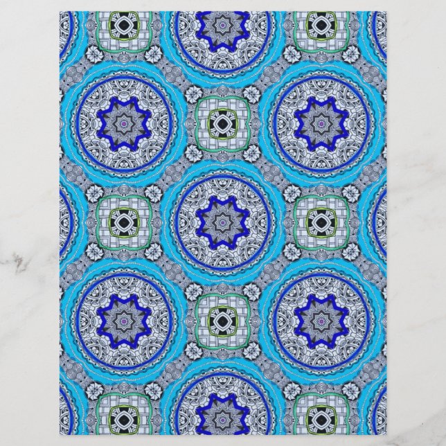 Blått Grått-Grönt, Papper (Framsida)