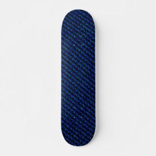 Blått Grönt Brutet glas Mönster Skateboard Bräda 19,5 Cm