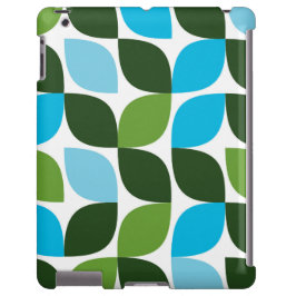 Blått, grönt, coola, trendig, modern abstrakt