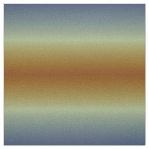 Blått, grönt & guld- öken Ombre Tyg