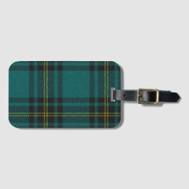 Blått-Grönt Tartan Bagagebricka