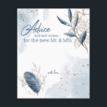 Blått Guld-kort för Modern Blommigt Elegant Adapte<br><div class="desc">En modern elegant i blues med beröring av guld och glitter. Koordinerande utformning på baksidan. Anpassa enkelt och snabbt din händelseinformation genom att helt enkelt trycka på knappen Anpassa. Matchande objekt för att slutföra din händelsesamling finns i vårt Zazzle-arkiv!</div>