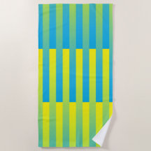 Blått Gult Grönt stripe Mönster