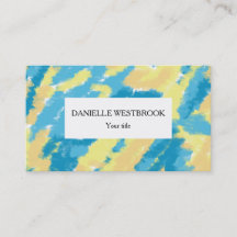 Blått-, gult- och orangehimmelmönster