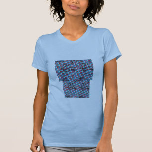Blått hajT-tröja Tee Shirt