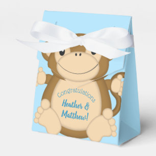 Blått handbojor för apa presentaskar