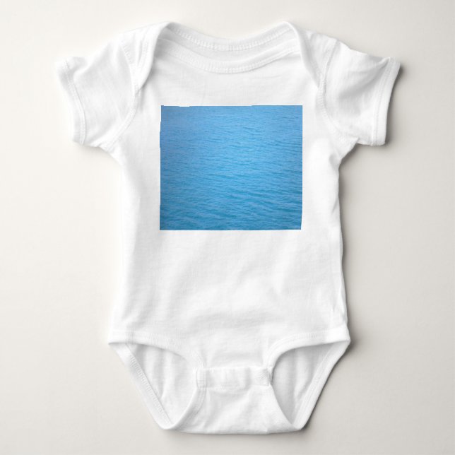 blått hav t shirt (Framsida)