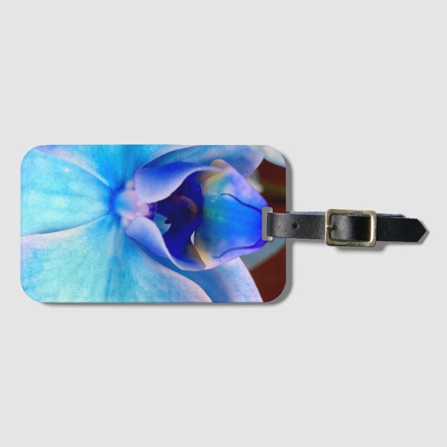 Blått Hawaii Bagagebricka (Framsida horisontal)