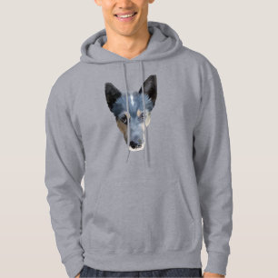 Blått Heeler/australiensiskt nötkreatur förföl Hoodie