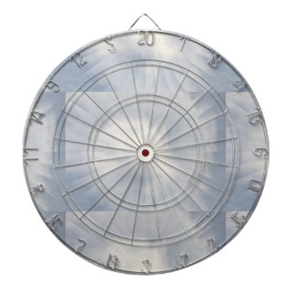 Blått Himlar-bakgrund Darttavla