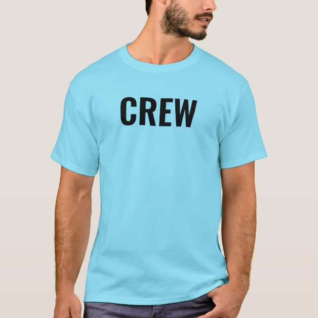 Blått Horisont för Manar för personal på Front Pri T Shirt (Framsida)