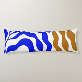 Blått humör kroppskudde