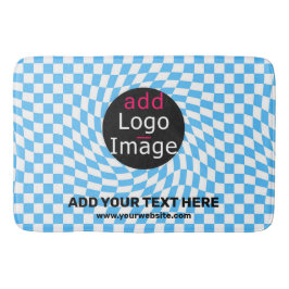 Blått i den moderna Anpassningsbarna Professionell Badrumsmatta