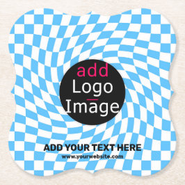 Blått i den moderna Anpassningsbarna Professionell Underlägg Papper