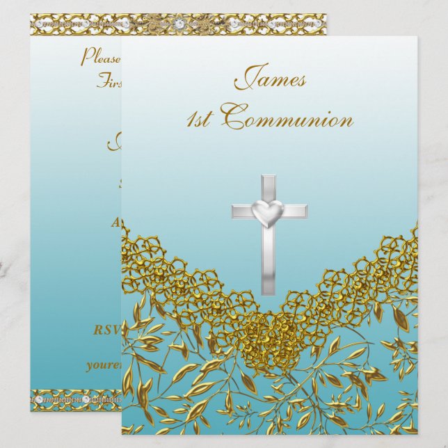 Blått inlägg från första gruppen av ledamöter från inbjudningar (Fram/baksida)