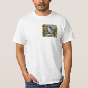 Blått Jay 1 skjorta Tee Shirt