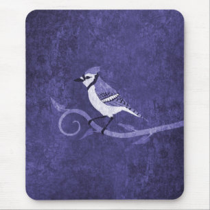 Blått Jay Mousepad Musmatta