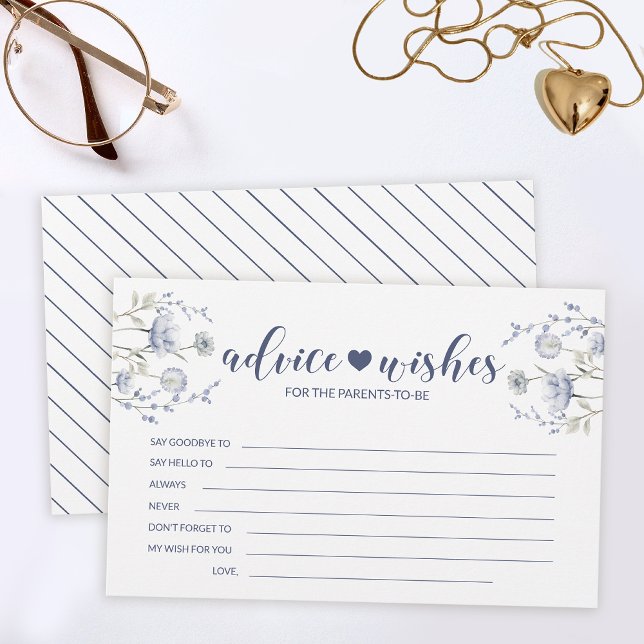 Blått jokuschduschkort för barn, önskemål brevpapper (Skapare uppladdad)