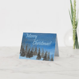 Blått julklapp, Helgdag Helgkort