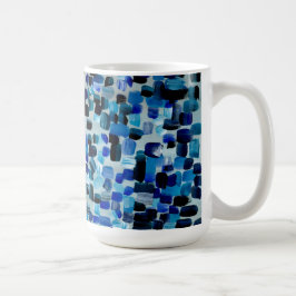 Blått Kaffemugg