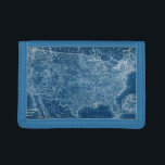 Blått Karta<br><div class="desc">US Karta Blueprint. Konstnär: Vision Studio. Bild-ID: 92329Z.</div>