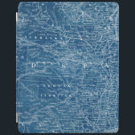 Blått Karta iPad Skydd<br><div class="desc">US Karta Blueprint. Konstnär: Vision Studio. Bild-ID: 92329Z.</div>